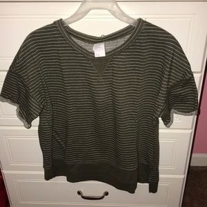 Fleece lined sleep shirt